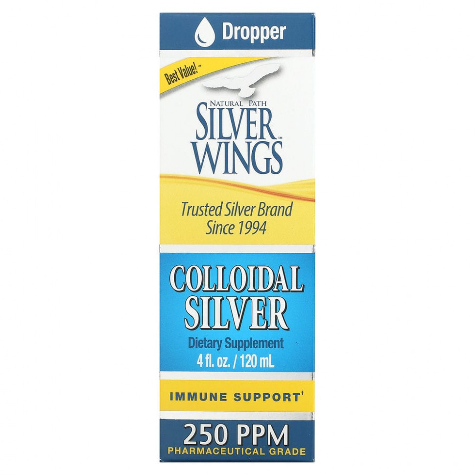 ������ ������ Natural Path Silver Wings, ���������� �������, 250 ����. / ���, 120 �� (4 ����. �����)  IHerb (������) ����