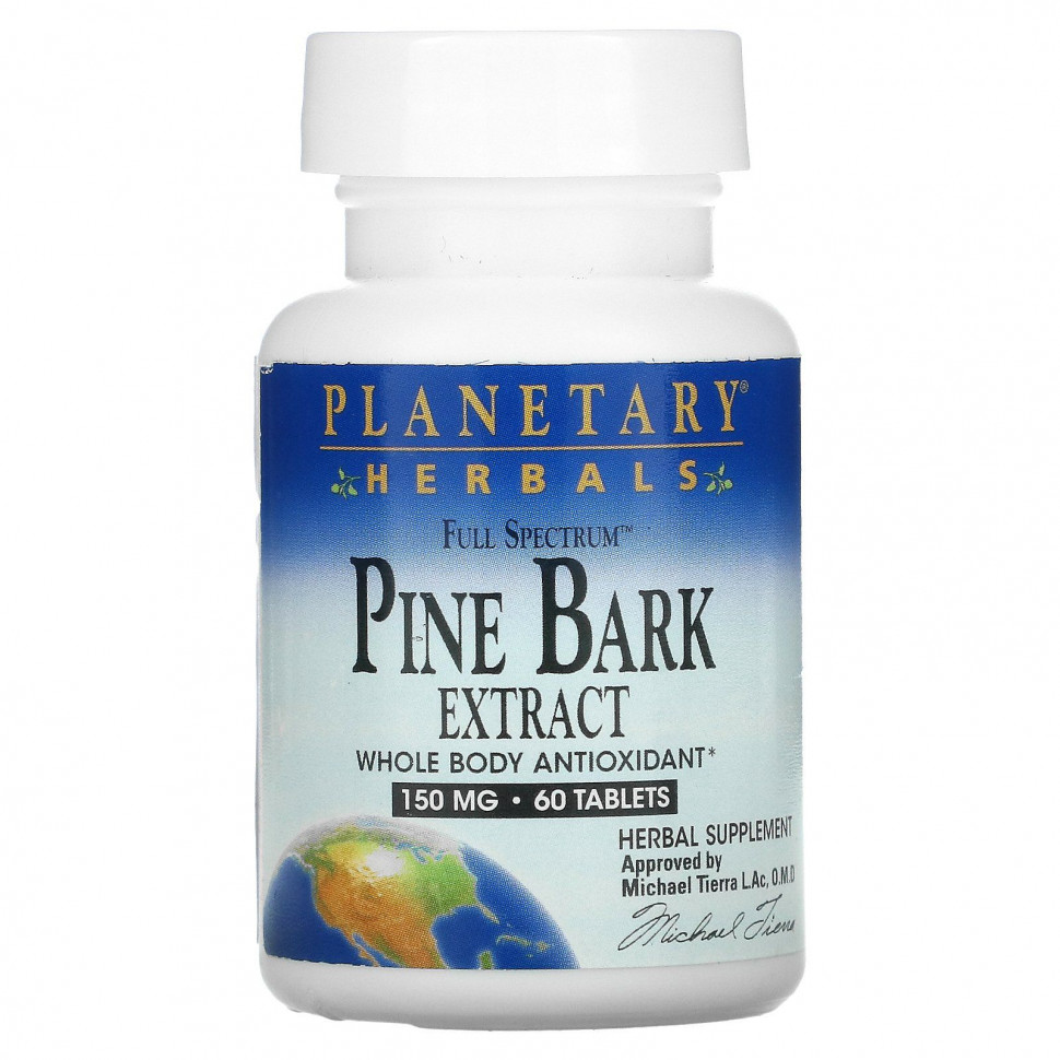 ������ ������ Planetary Herbals, �������� �������� ���� Full Spectrum, 150 ��, 60 ��������  IHerb (������) ����