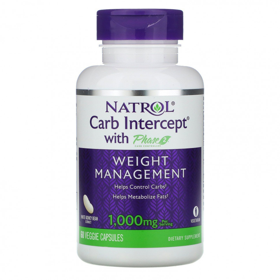 ������ ������ Natrol, Carb Intercept � Phase 2 Carb Controller, 500 ��, 60 ������������ ������  IHerb (������) ����