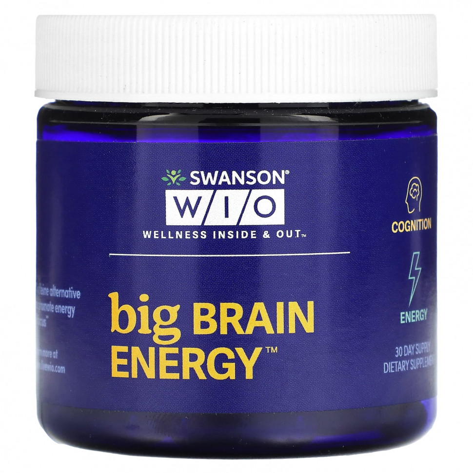 ������ ������ Swanson WIO, Big Brain Energy, 30 ������  IHerb (������) ����