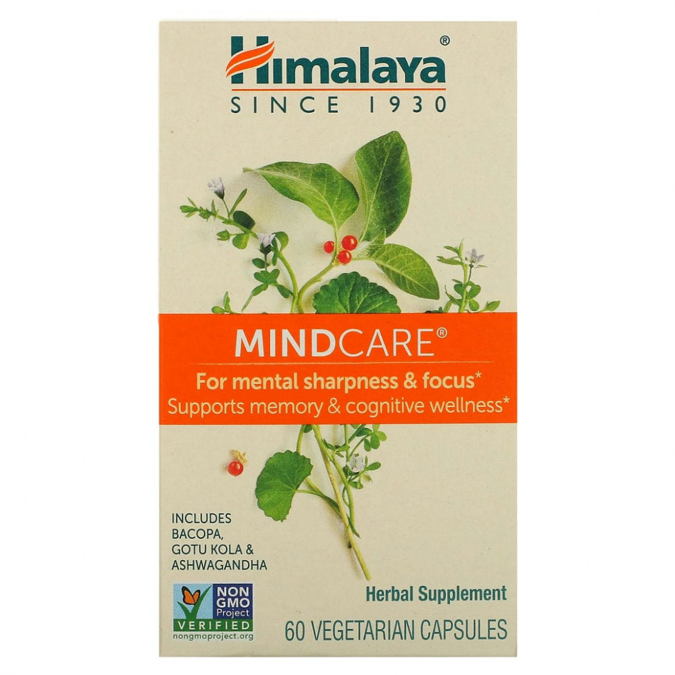 ������ ������ Himalaya, MindCare, 60 �������������� ������  IHerb (������) ����