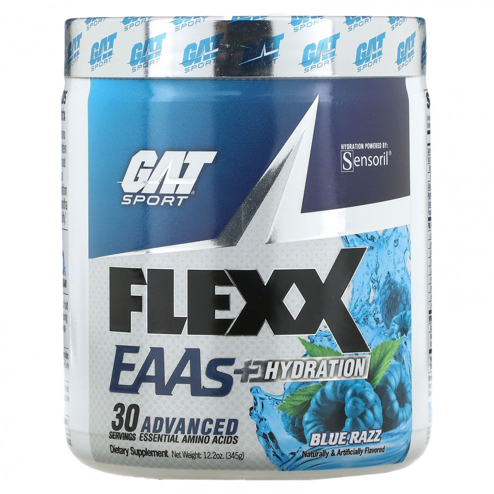 ������ ������ GAT, Flexx EAA + Hydration, Blue Razz, 360 � (12,69 �����)  IHerb (������) ����
