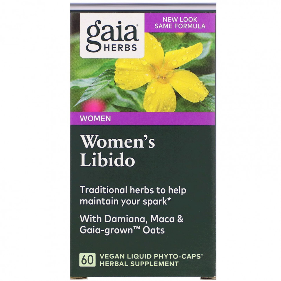 ������ ������ Gaia Herbs, Women's Libido, 60 ��������� ����-������ � ���������  IHerb (������) ����