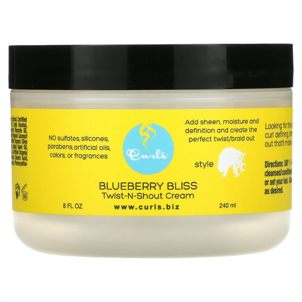 ������ ������ Curls, Blueberry Bliss, ���� Twist-N-Shout, 240 �� (8 ����. �����)  IHerb (������) ����