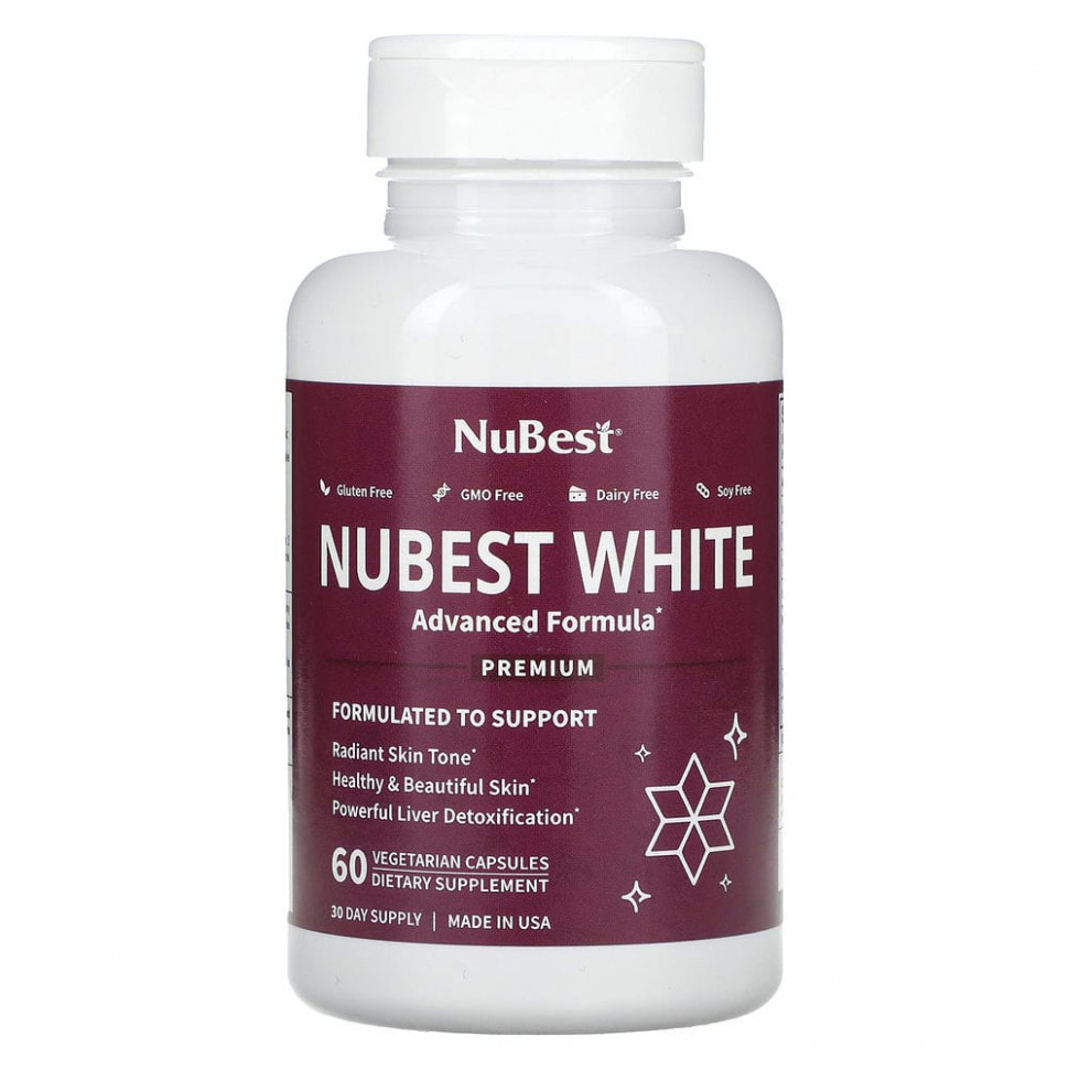 ������ ������ NuBest, Nubest White, 60 �������������� ������  IHerb (������) ����