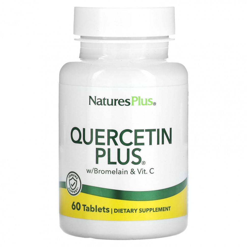 ������ ������ NaturesPlus, Quercetin Plus, 60 ��������  IHerb (������) ����