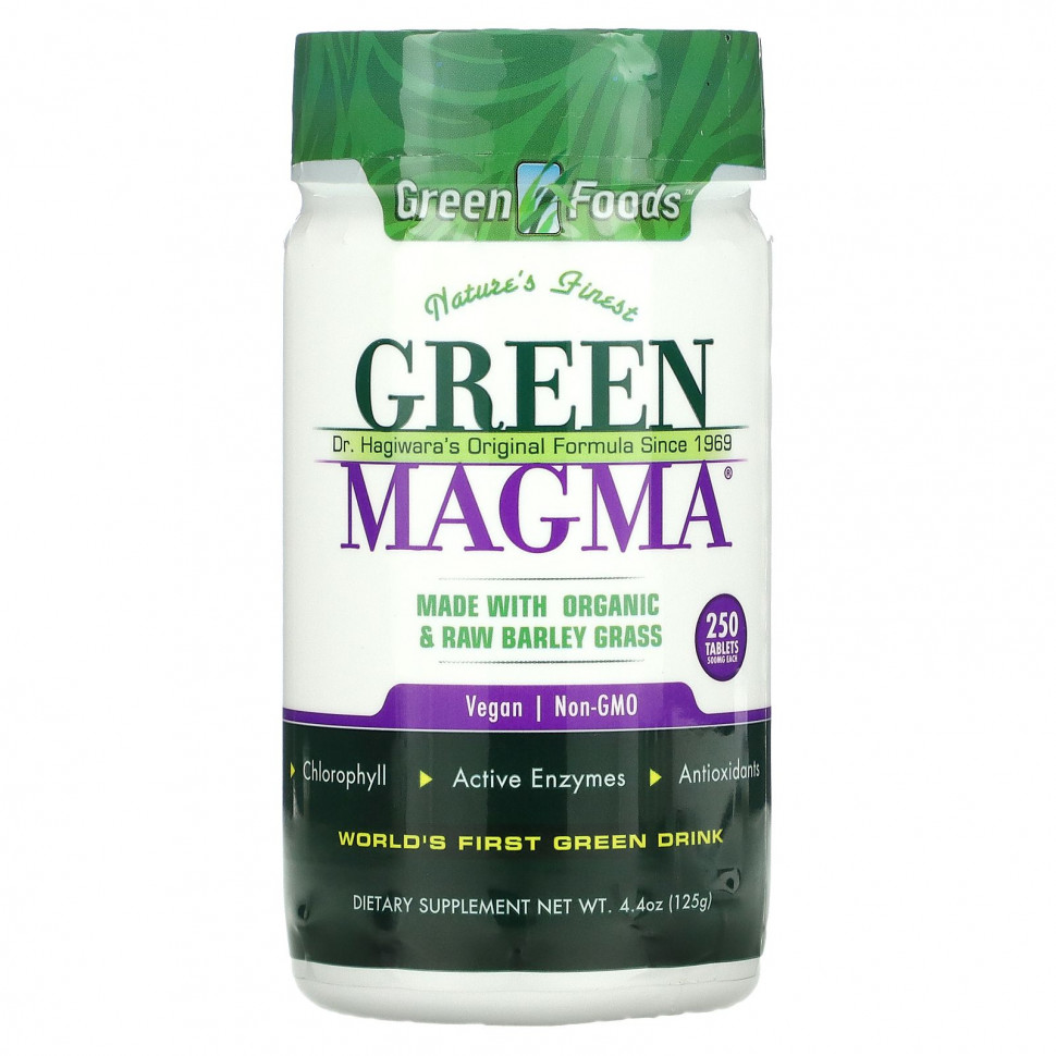 ������ ������ Green Foods, Green Magma, 500 ��, 250 ��������  IHerb (������) ����