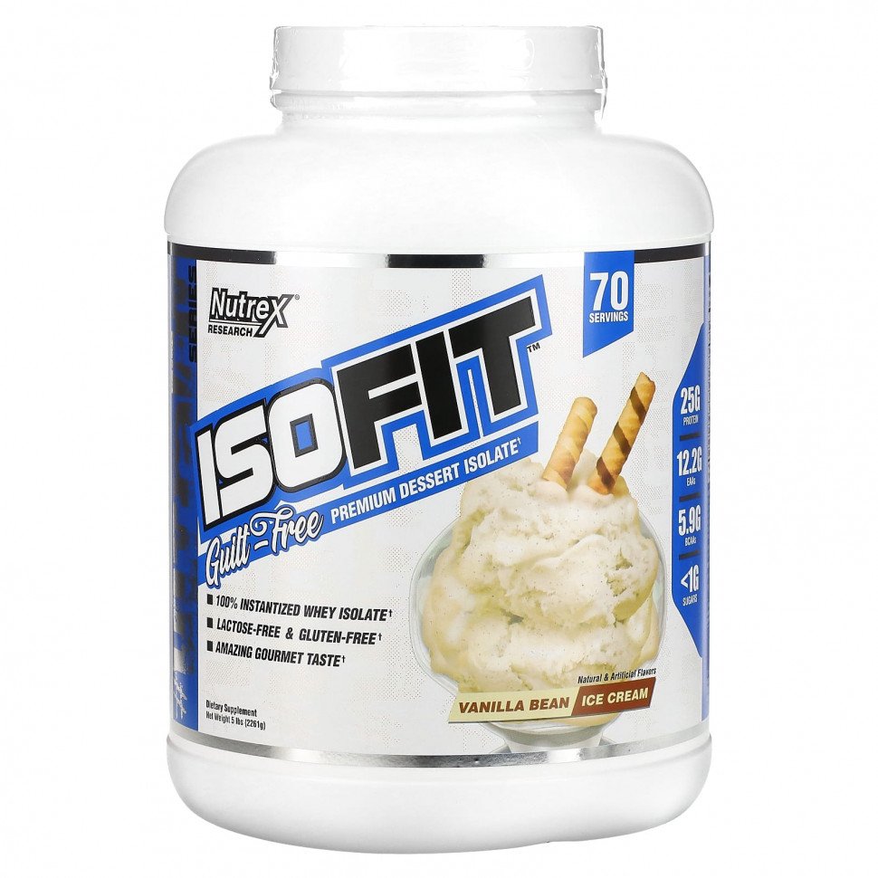 ������ ������ Nutrex Research, IsoFit, ��������� ���������, 2261 � (5 ������)  IHerb (������) ����