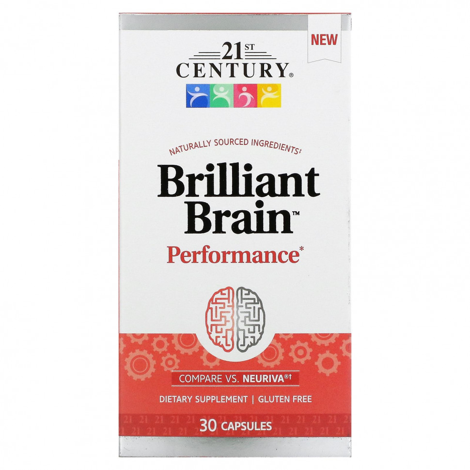 ������ ������ 21st Century, Brilliant Brain, 30 ������  IHerb (������) ����
