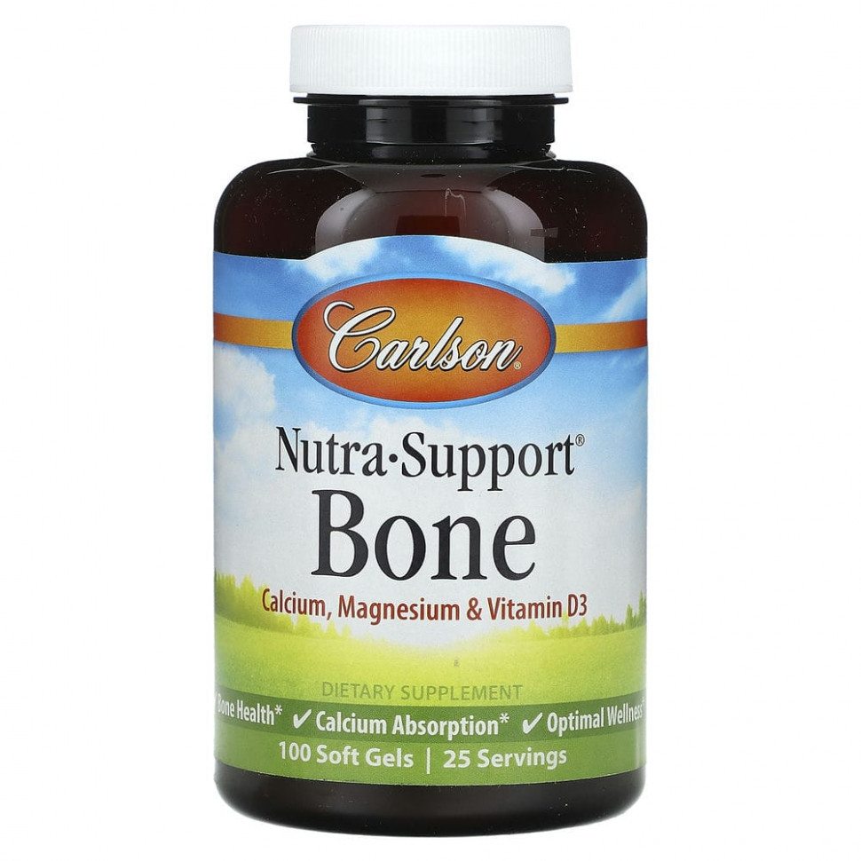 ������ ������ Carlson, Nutra-Support, ��� ������, 100 ������ ��������  IHerb (������) ����