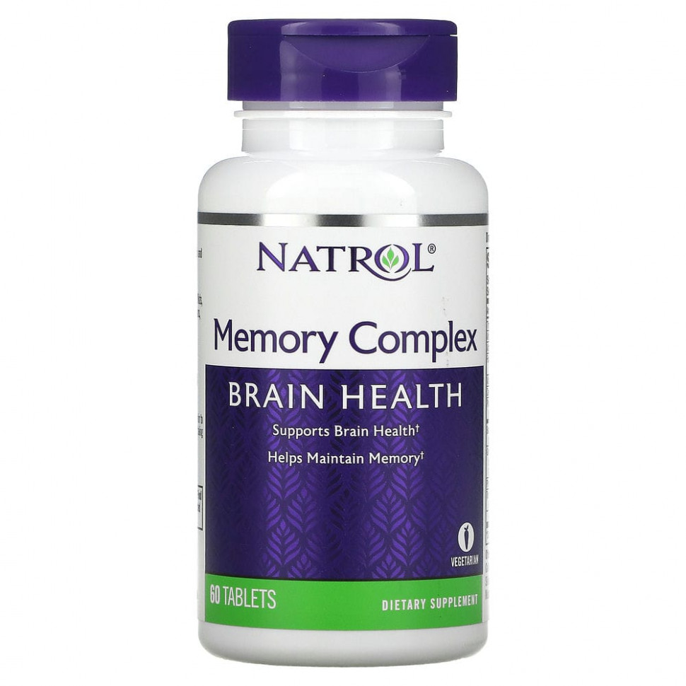 ������ ������ Natrol, Memory Complex, �������� �����, 60 ��������  IHerb (������) ����