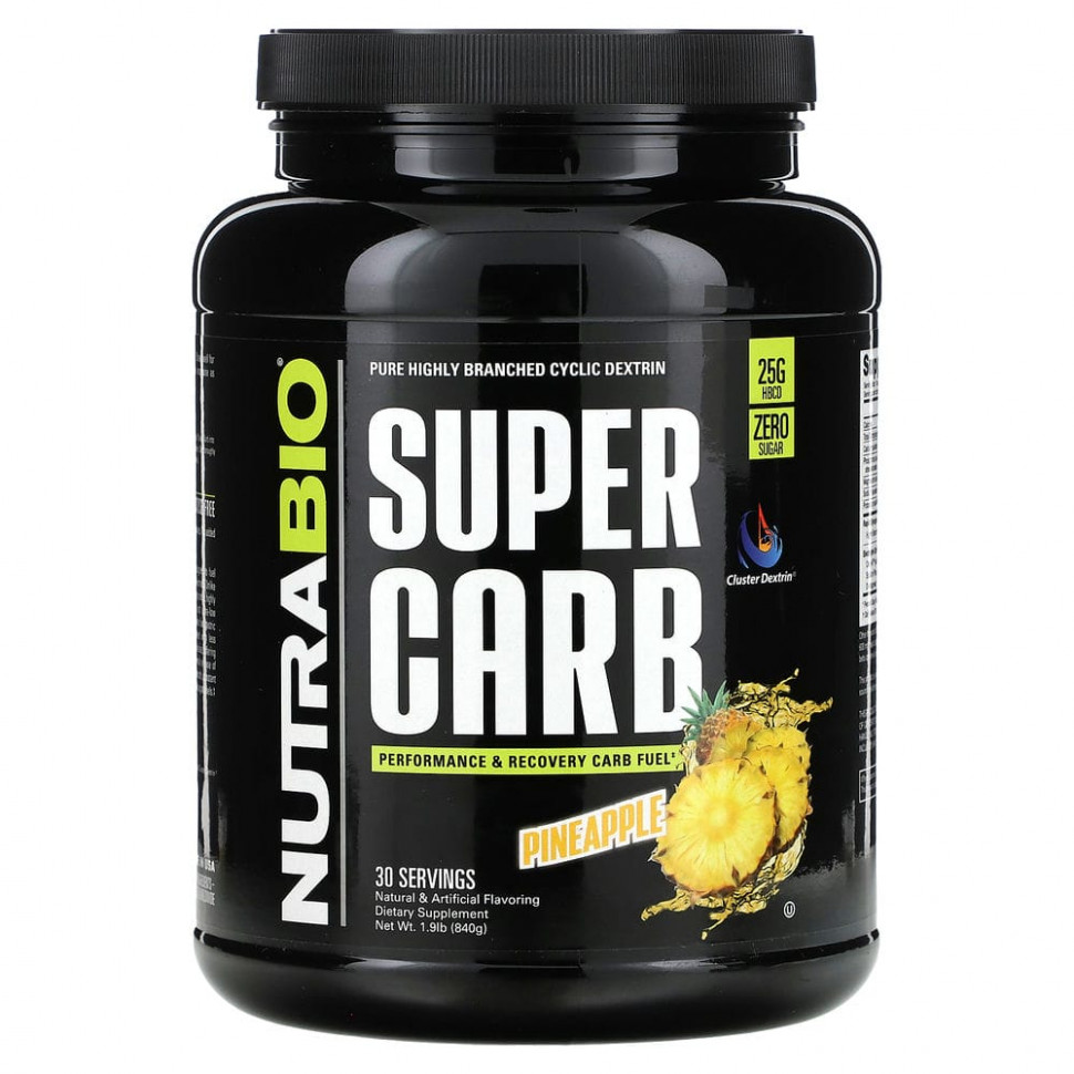 ������ ������ Nutrabio Labs, Super Carb, ������, 840 � (1,9 �����)  IHerb (������) ����
