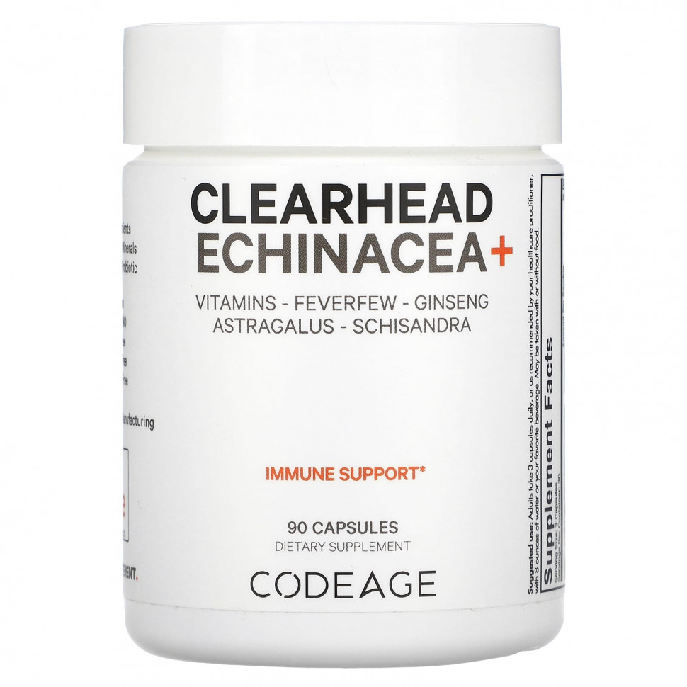 ������ ������ Codeage, Clearhead Echinacea +, 90 ������  IHerb (������) ����