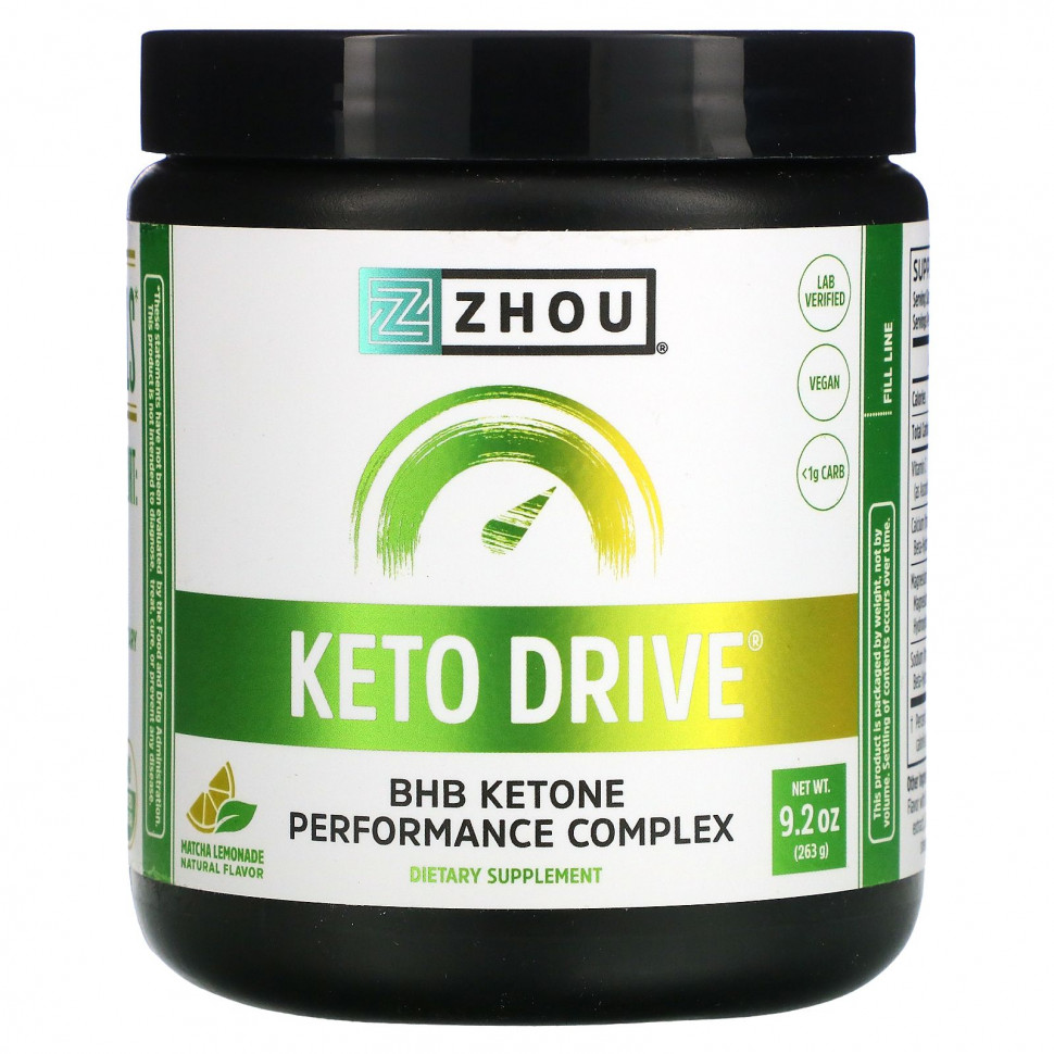 ������ ������ Zhou Nutrition, Keto Drive, ������� � �����, 263 � (9,2 �����)  IHerb (������) ����