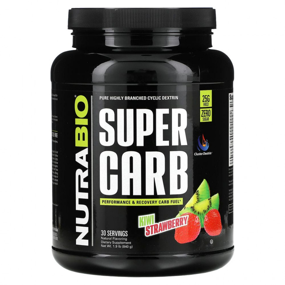 ������ ������ Nutrabio Labs, Super Carb, ���� � ��������, 840 � (1,9 �����)  IHerb (������) ����