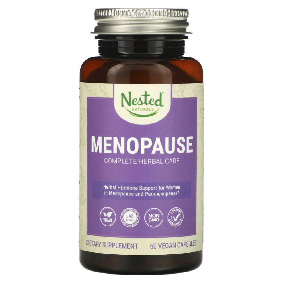 ������ ������ Nested Naturals, Menopause Complete Herbal Care, 60 ��������� ������  IHerb (������) ����