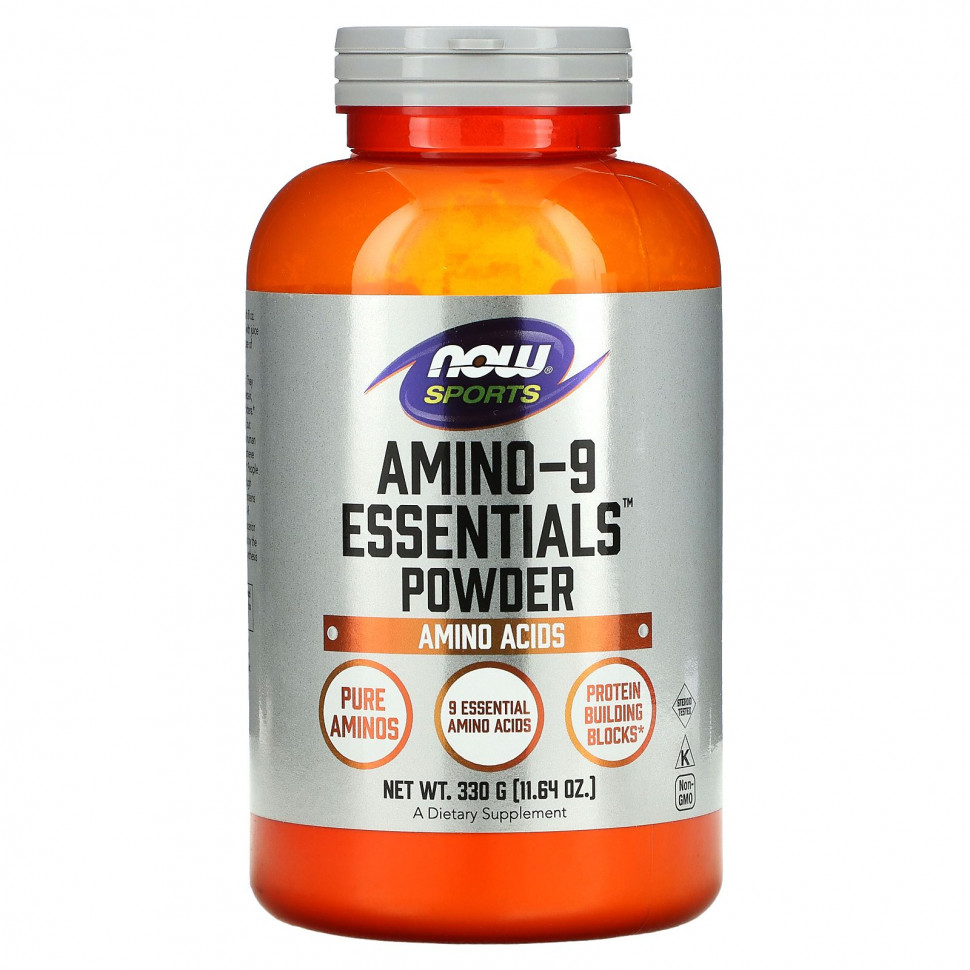 ������ ������ NOW Foods, Sports, Amino-9 Essentials Powder, 330 � (11,64 �����)  IHerb (������) ����