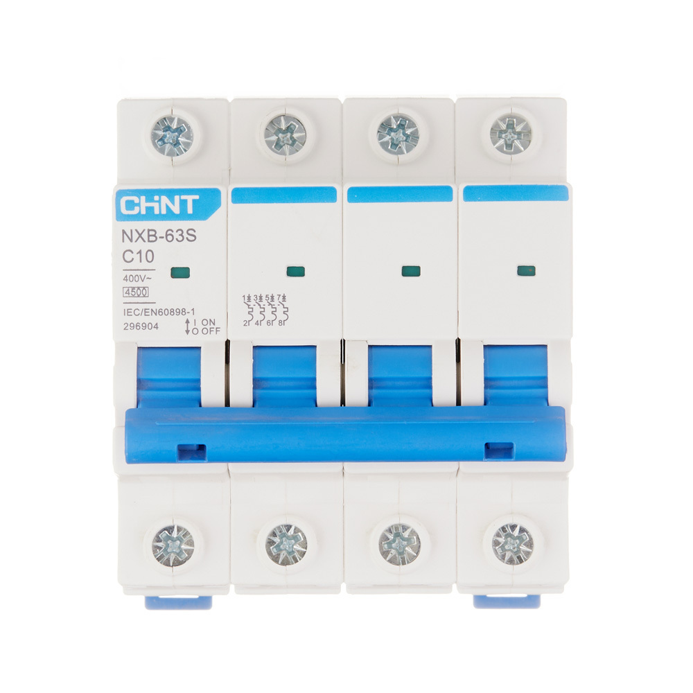 ������ ������ �������������� ����������� ��������� Chint NXB-63S 4P 16� ��� C 4,5 �� 400 � (296905)   ����