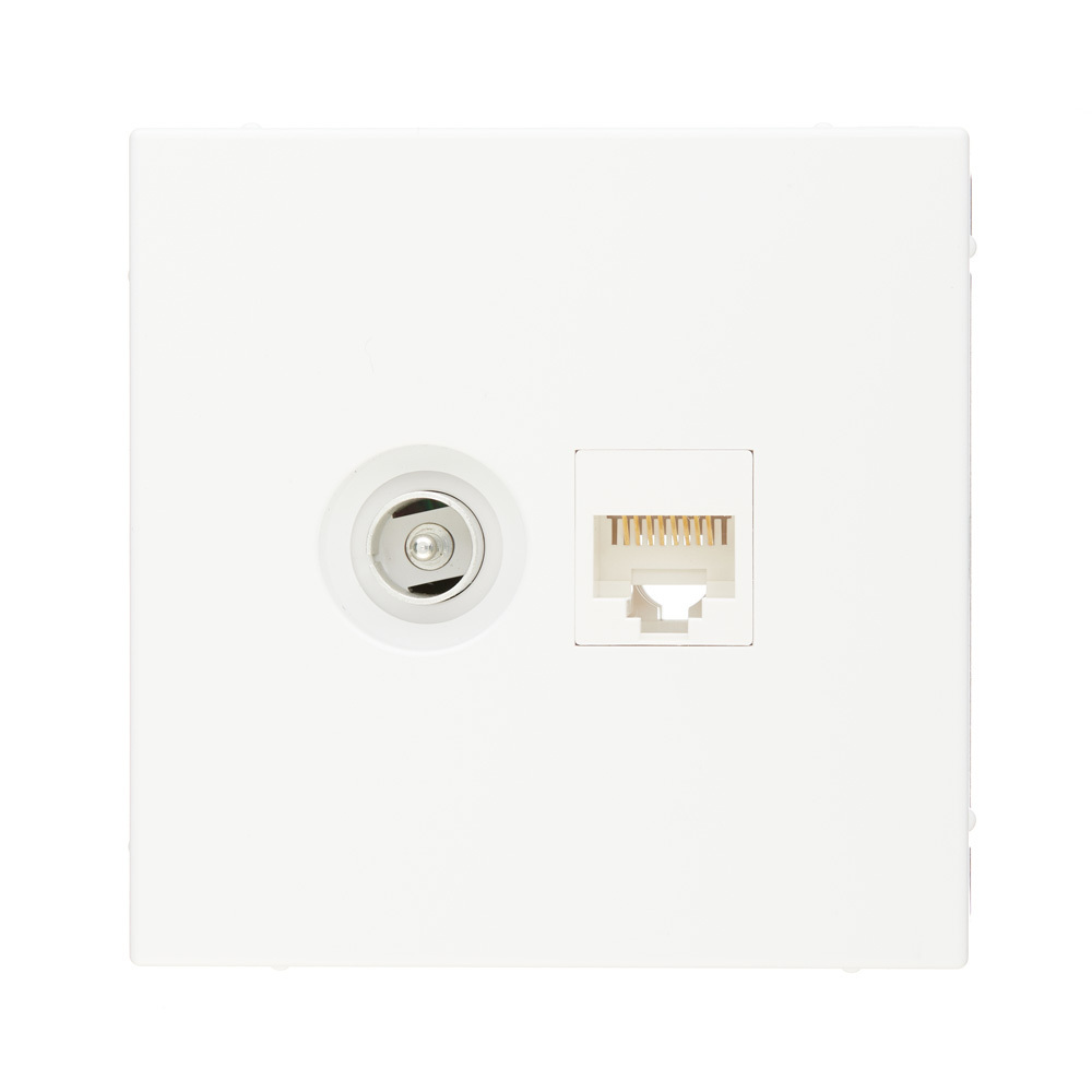 ������ ������ ������� �������������/ ������������ Systeme Electric ArtGallery ������������ ����� TV/ RJ45 (GAL000189)   ����