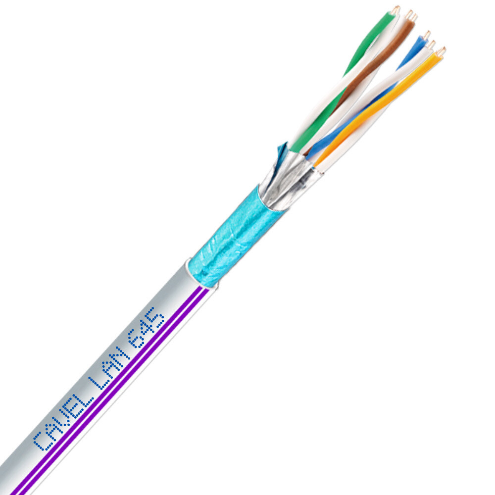 ������ ������ ��������-������ (����� ����) F/FTP CAT6a LAN 645 4�2�0,57 �� �������������� Cavel �����   ����
