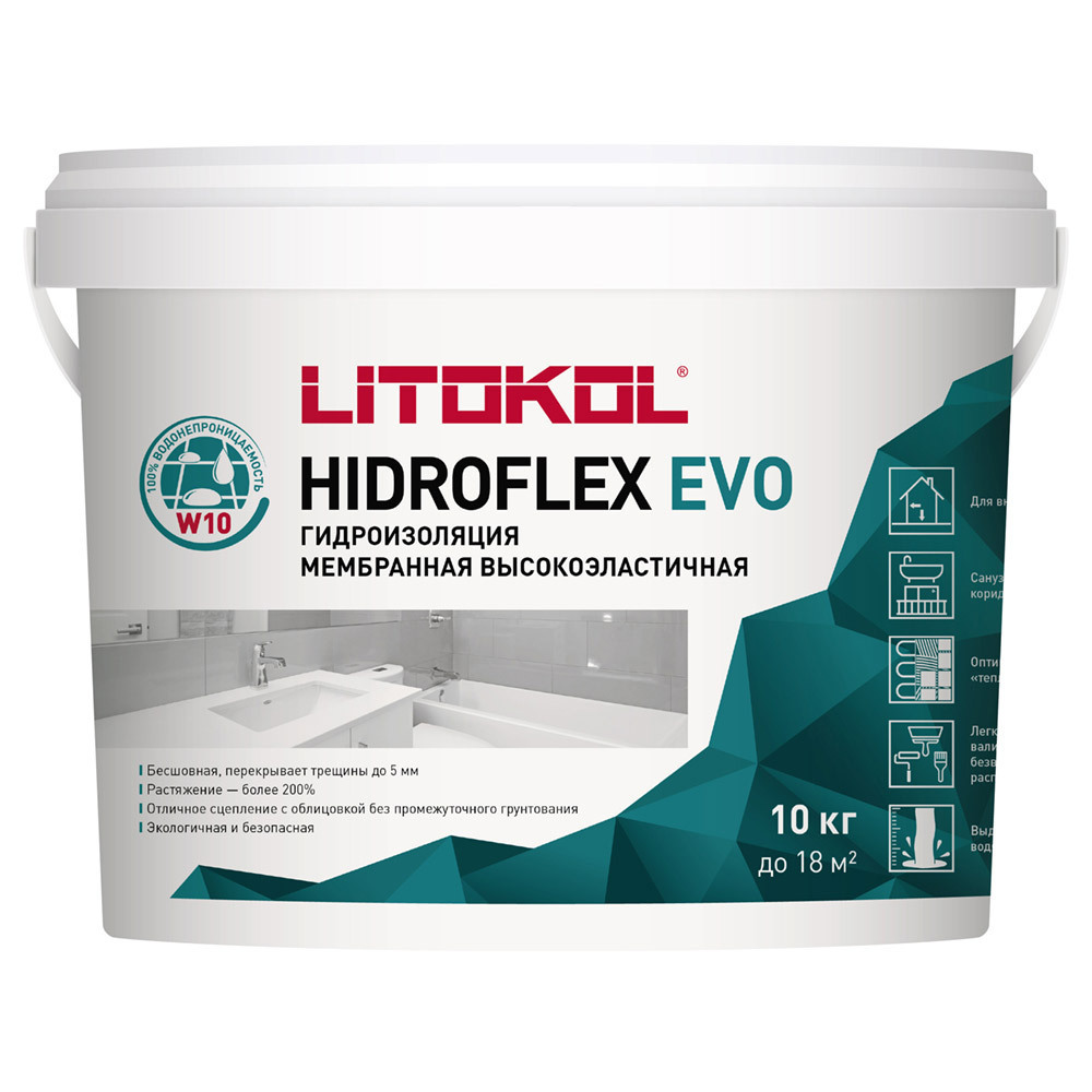 ������ ������ ������������� ���������� Litokol Hidroflex 10 ��   ����