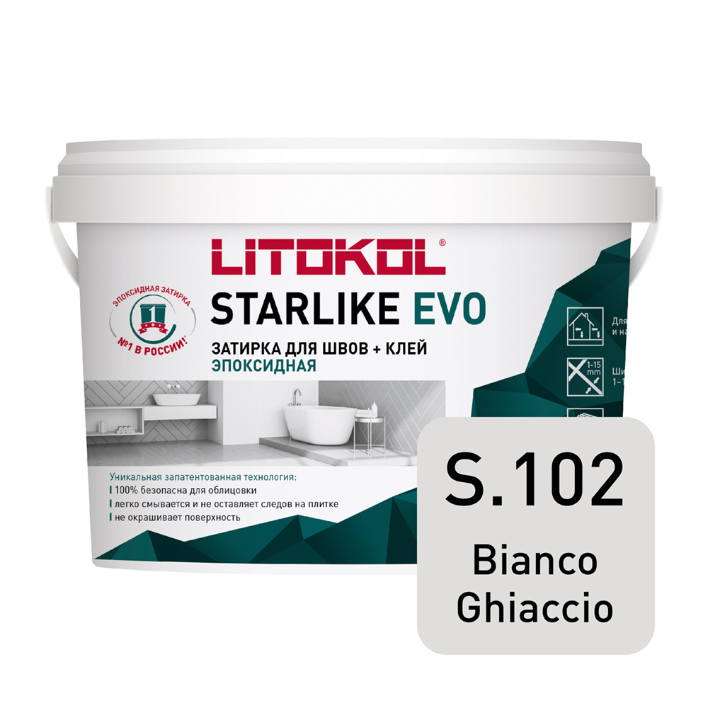 ������ ������ ������� ���������� Litokol Starlike Evo s.102 ����� ��� 2,5 ��   ����