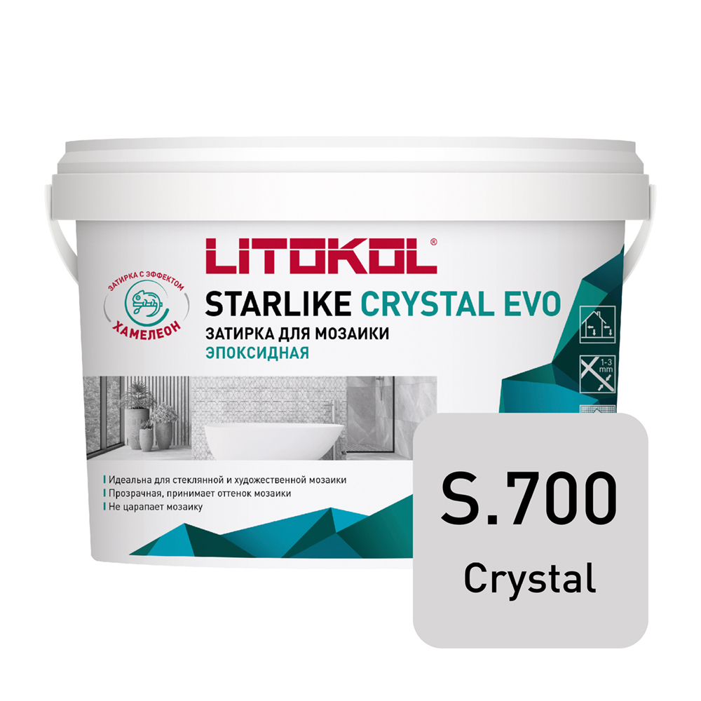 ������ ������ ������� ���������� Litokol StarLike Crystal Evo s.700 �������-�������� 2,5 ��   ����