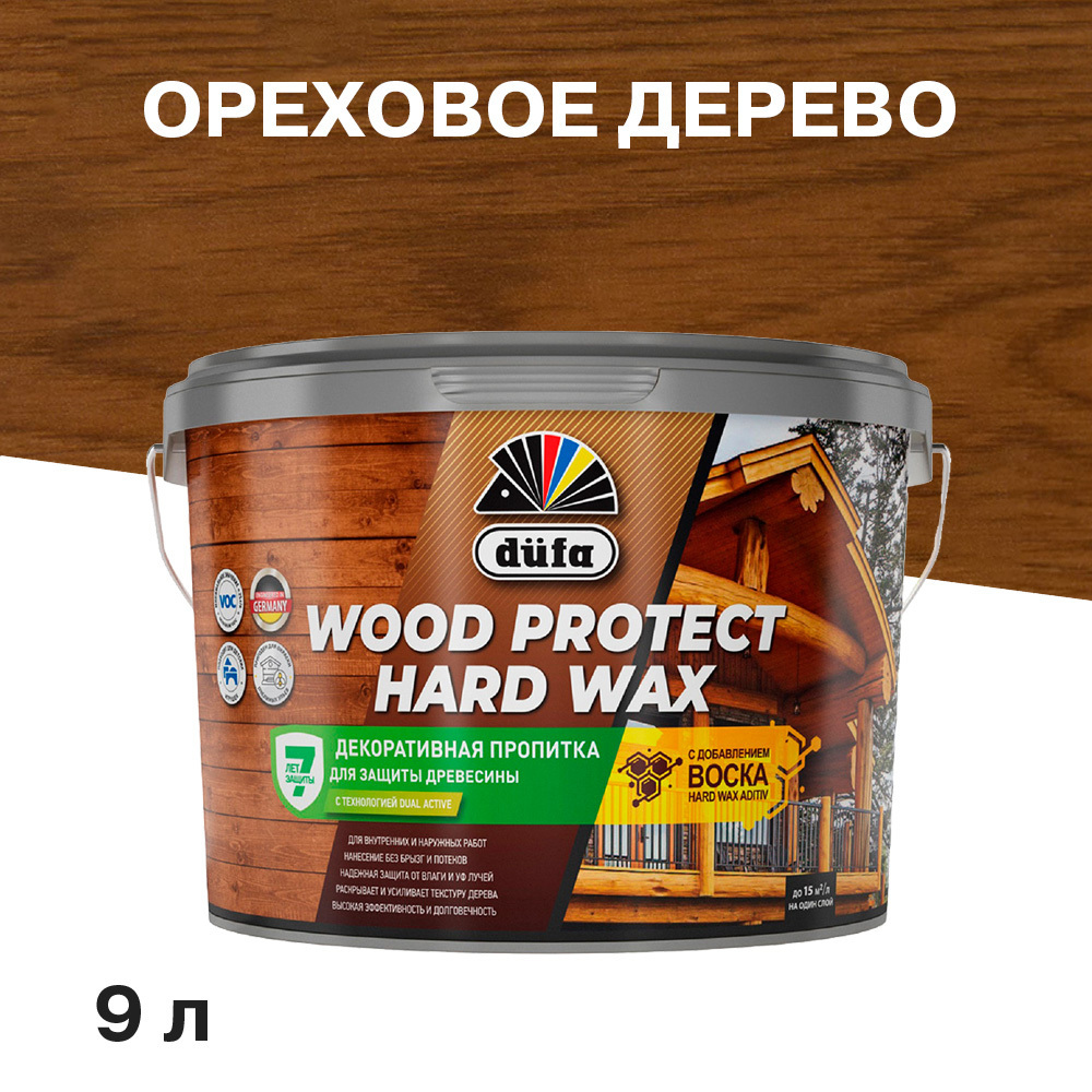 ������ ������ ���������� Dufa Wood Protect Hard Wax ������������ ��� ������ �������� ������ 9 �   ����