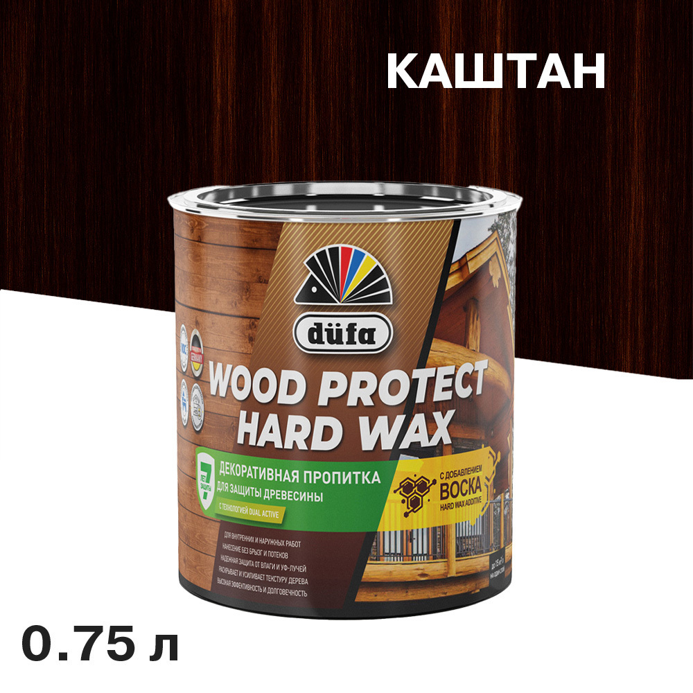 ������ ������ ���������� Dufa Wood Protect Hard Wax ������������ ��� ������ ������ 0,75 �   ����