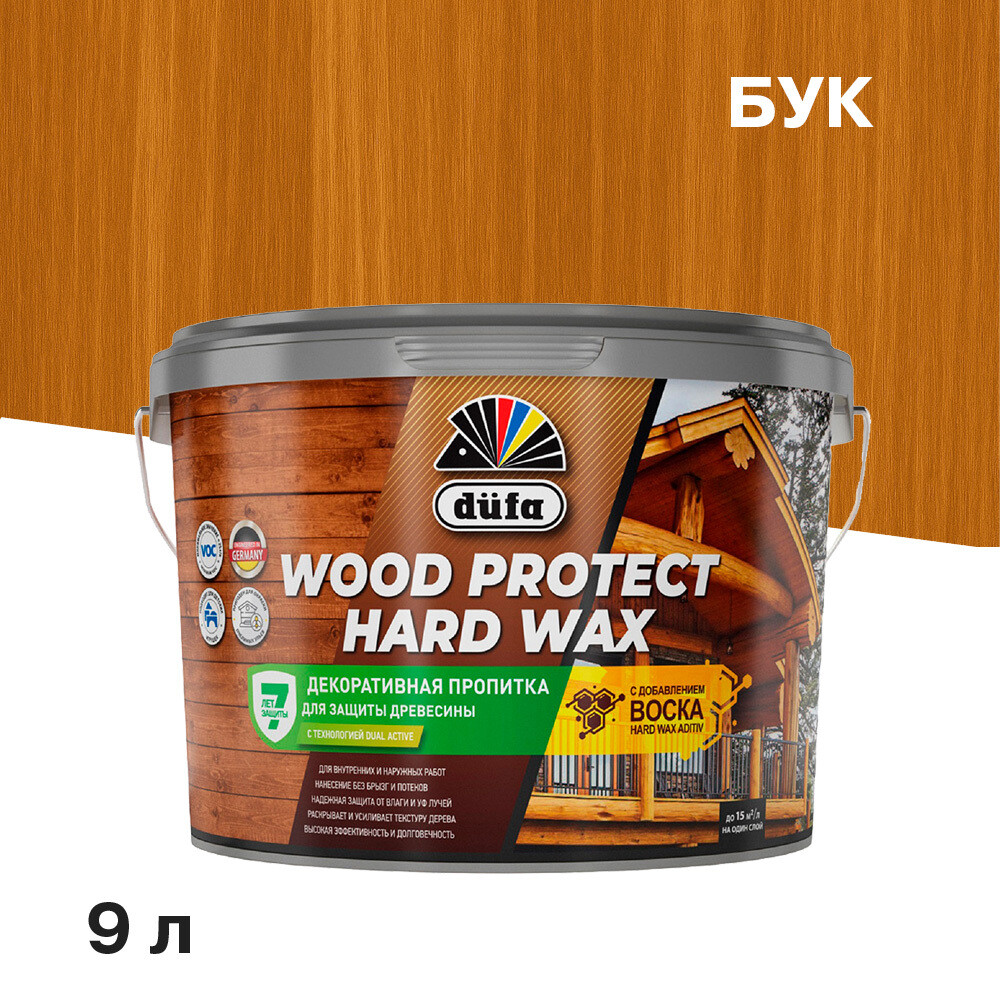 ������ ������ ���������� Dufa Wood Protect Hard Wax ������������ ��� ������ ��� 9 �   ����