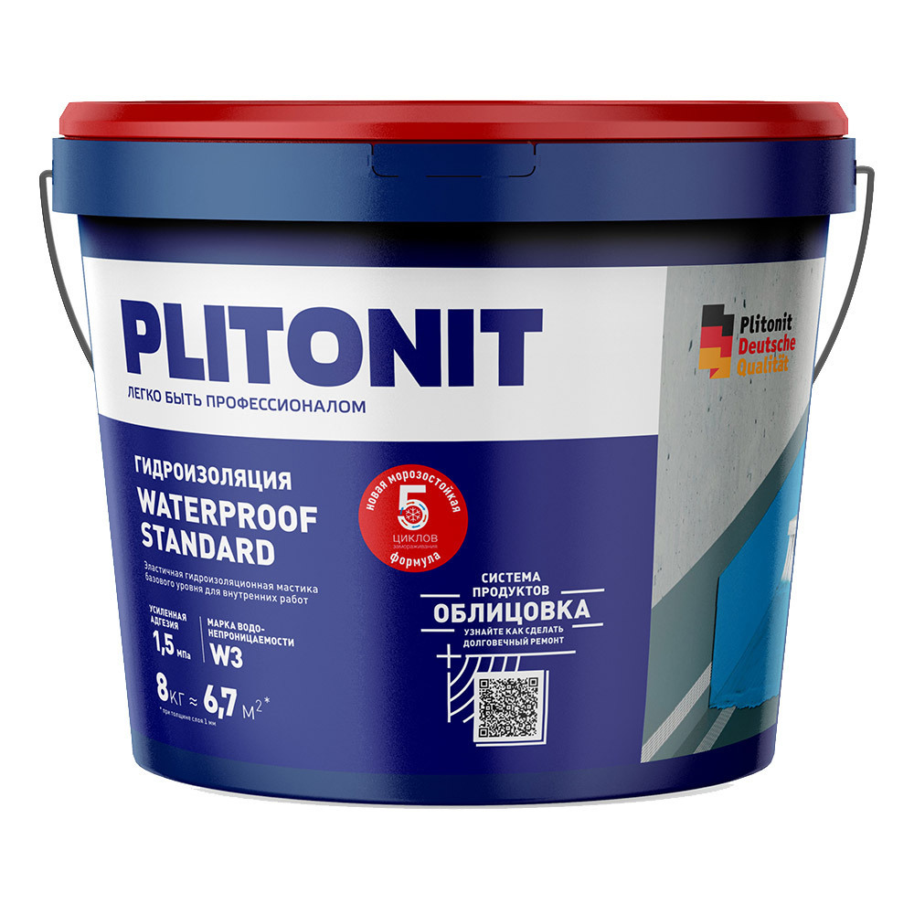 ������ ������ ������������� ��������� Plitonit WaterProof Standard 8 ��   ����