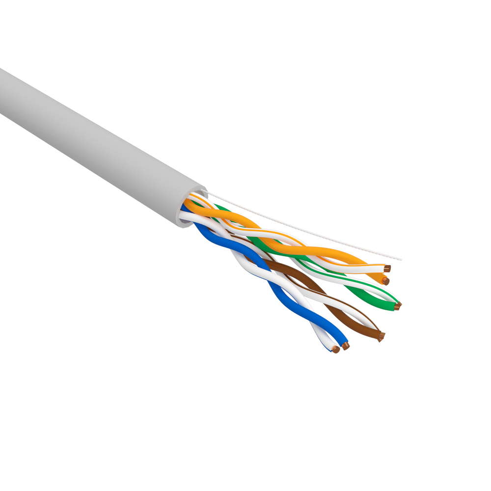 ������ ������ ��������-������ (����� ����) U/UTP CAT5e 4�2�0,48 �� CU PVC Rexant Light �����   ����