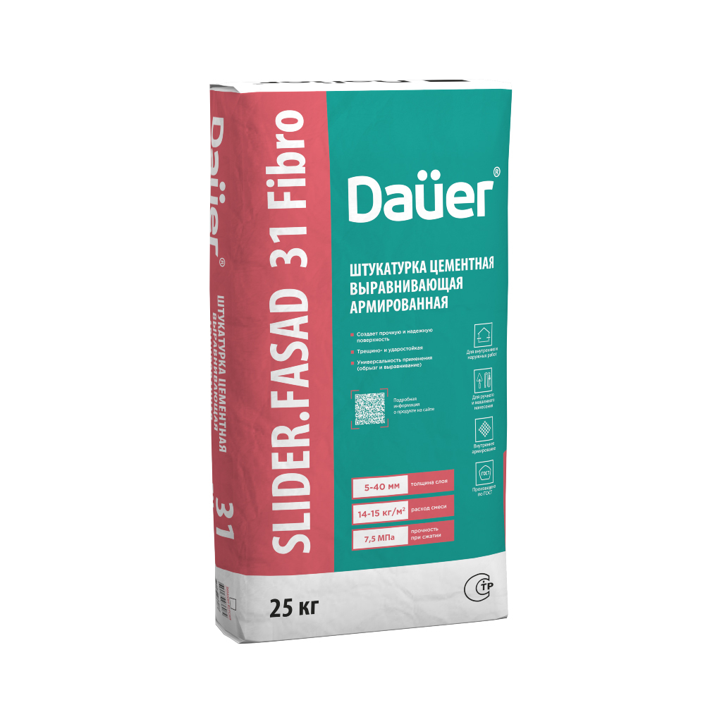 ������ ������ ���������� ��������� Dauer Slider Fasad 31 Fibro ������������ 25 ��   ����