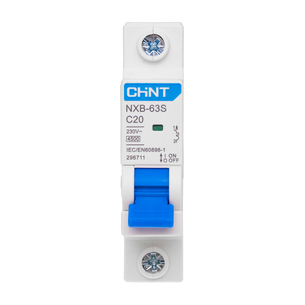 ������ ������ �������������� ����������� ��������� Chint NXB-63S 1P 20� ��� C 4,5 �� 230 � (296711 Chint)   ����