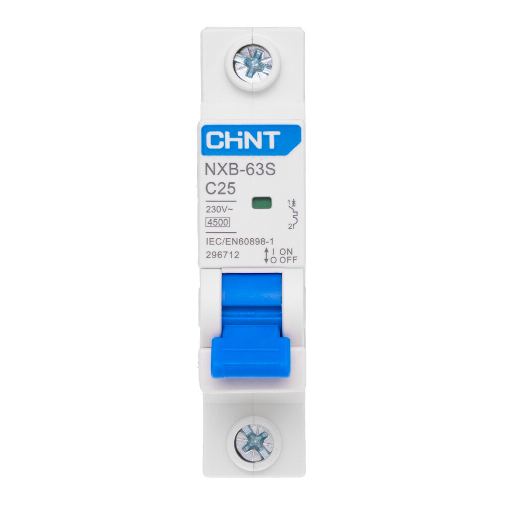 ������ ������ �������������� ����������� ��������� Chint NXB-63S 1P 25� ��� C 4,5 �� 230 � (296712 Chint)   ����