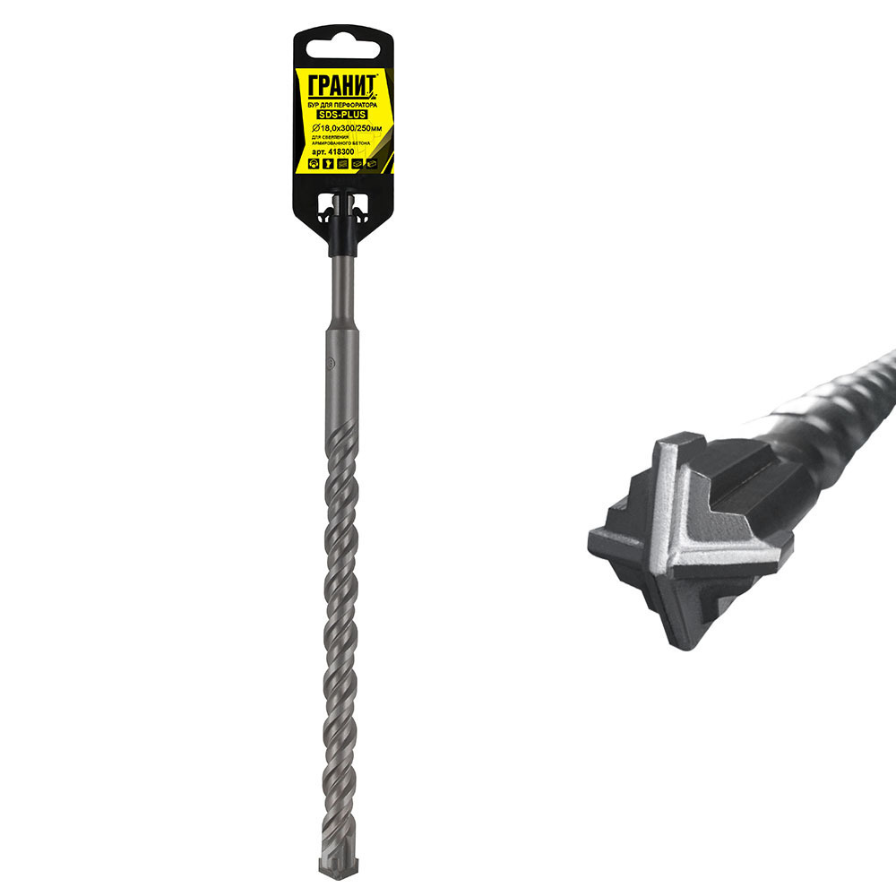 ������ ������ ��� SDS-plus ������ Quadro-X 18�300 �� (418300)   ����