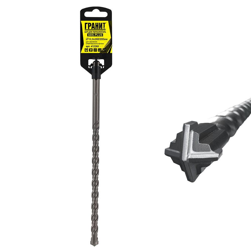 ������ ������ ��� SDS-plus ������ Quadro-X 12�260 �� (412260)   ����