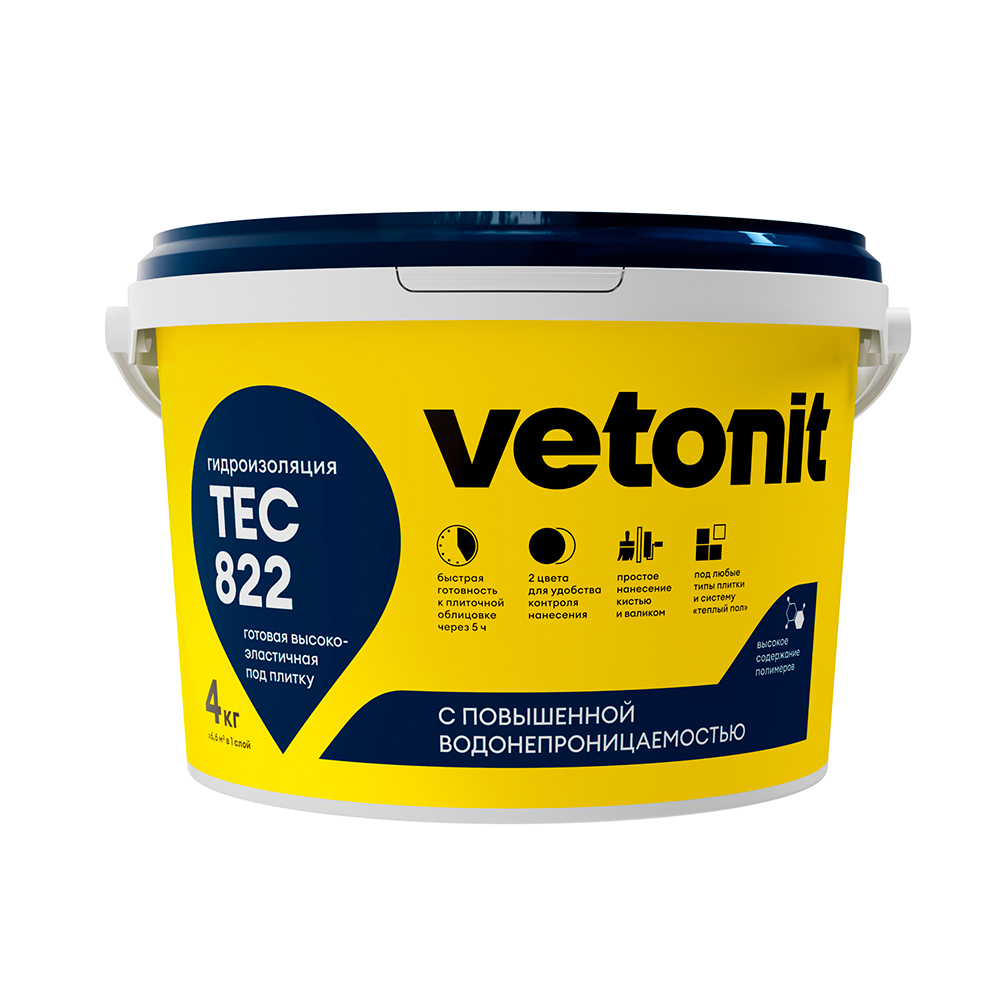 ������ ������ ������������� ��������� Vetonit Tec 822 ����� 4 ��   ����