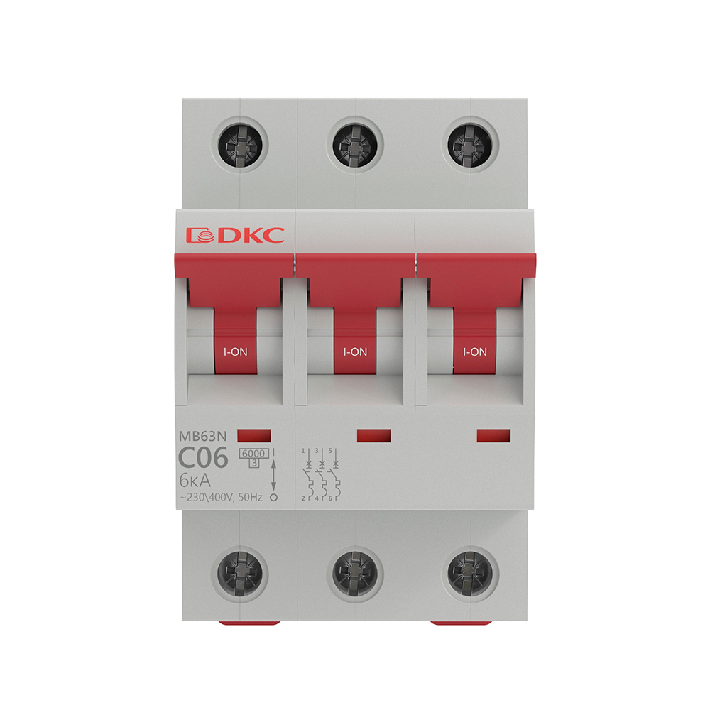 ������ ������ �������������� ����������� ��������� DKC Yon Max MD63N 3P 6� ��� C 6 �� 400 � (MD63N-3PC6)   ����