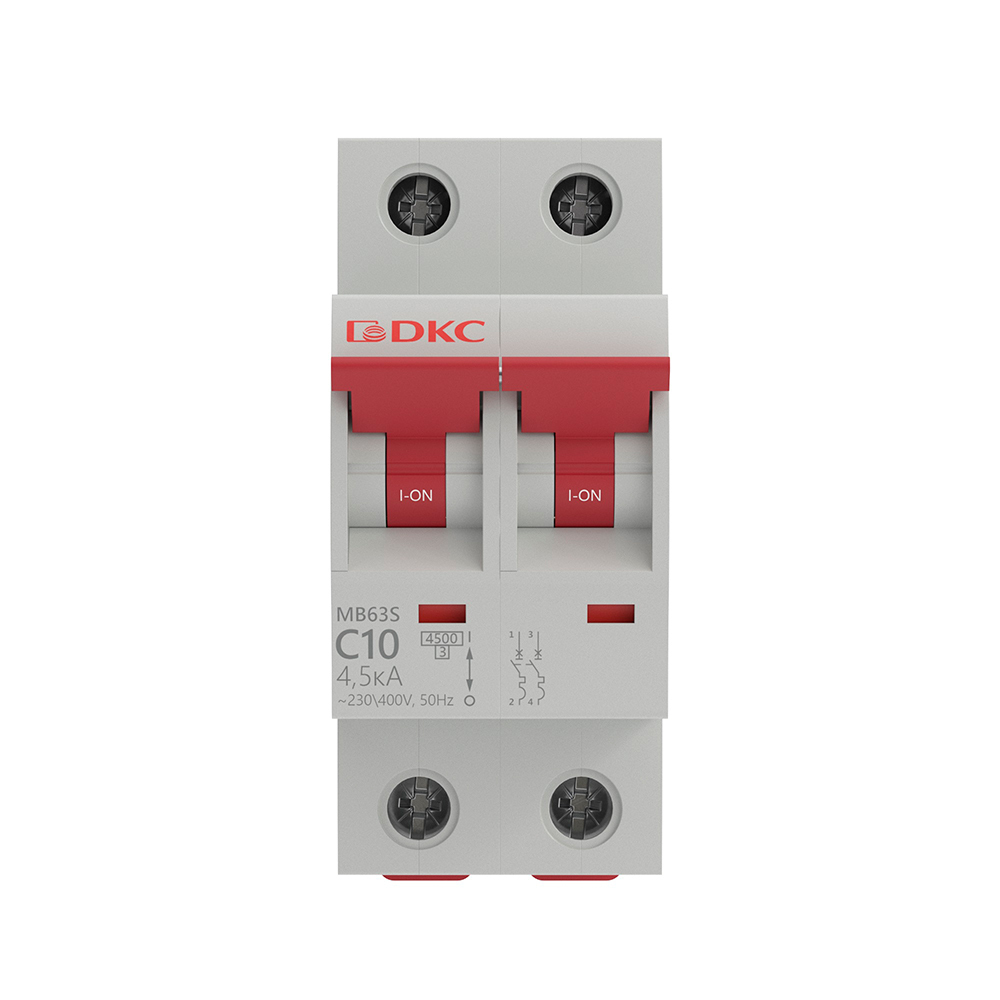 ������ ������ �������������� ����������� ��������� DKC Yon Max MD63S 2P 10� ��� C 4,5 �� 400 � (MD63S-2PC10)   ����