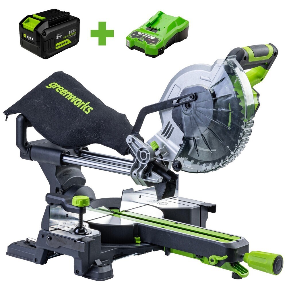 ������ ������ ���� ����������� �������������� Greenworks GD24MS216 216 �� 8 �� Li-lon � ��� � �� (1501707UH)   ����