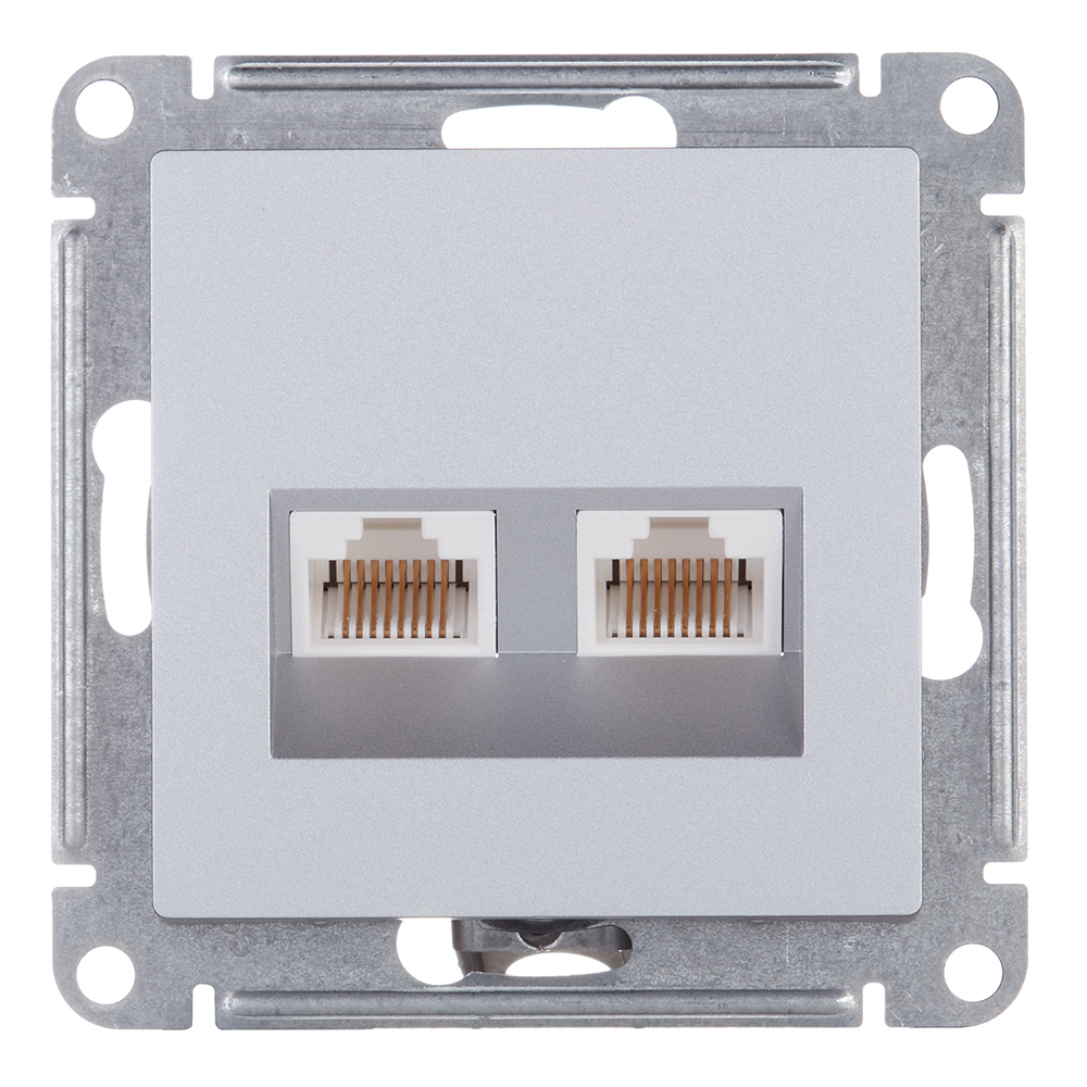 ������ ������ ������� ������������ Systeme Electric AtlasDesign ������������ �������� 2�RJ45 (ATN000385)   ����