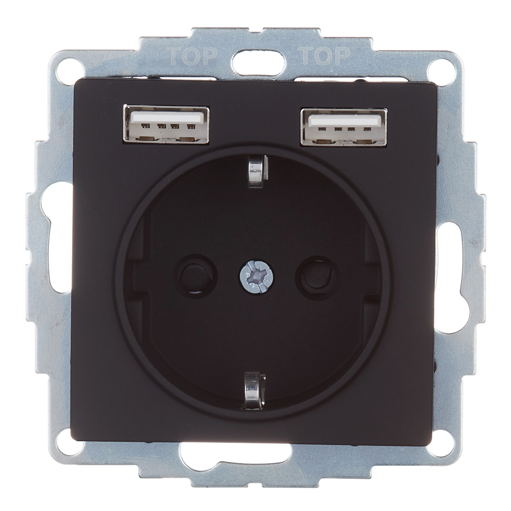 ������ ������ ������� Systeme Electric AtlasDesign ������������ ������ 2�USB-� (ATN001030)   ����