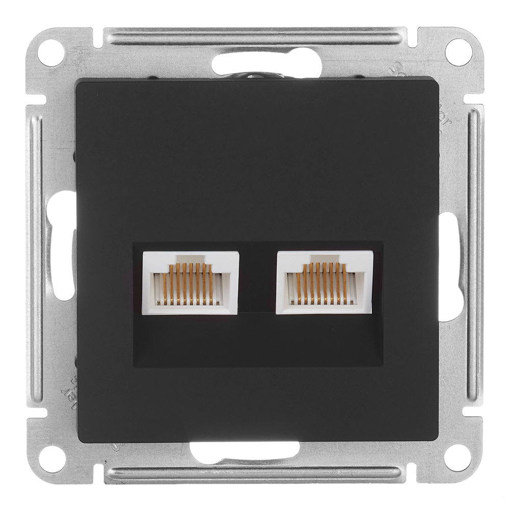 ������ ������ ������� ������������ Systeme Electric AtlasDesign ������������ ������ 2�RJ45 (ATN001085)   ����