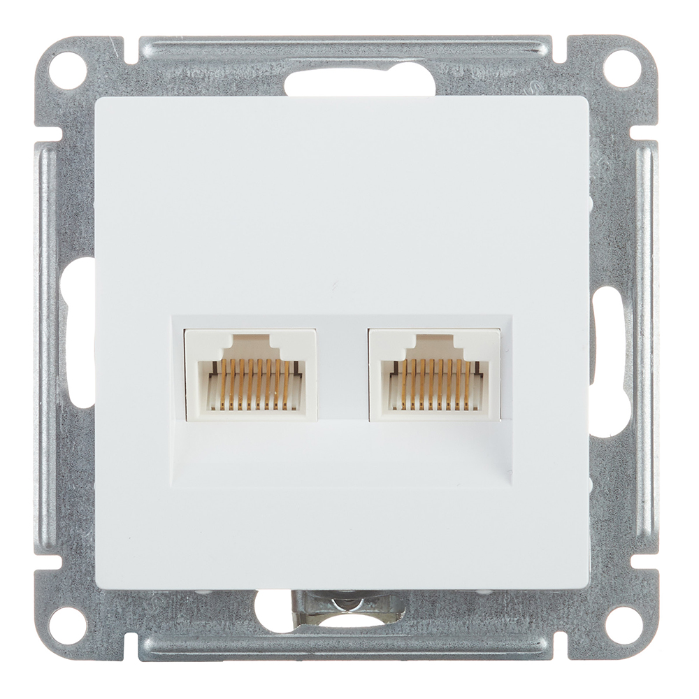 ������ ������ ������� ������������ Systeme Electric AtlasDesign ������������ ����� 2�RJ45 (ATN000185)   ����