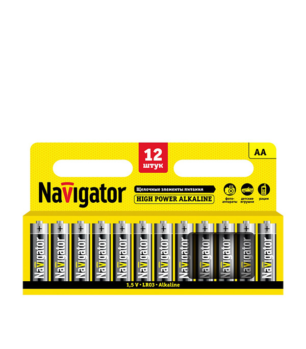 ������ ������ ��������� Navigator �� ����������� LR6 1,5 � (12 ��.)   ����