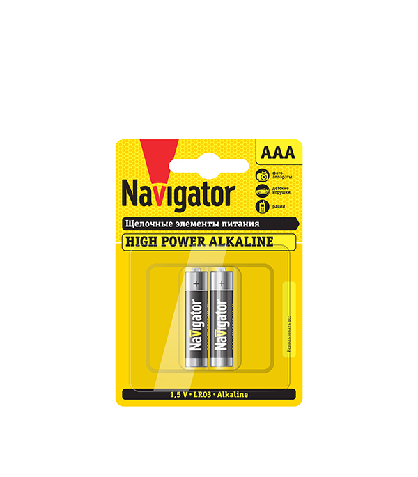 ������ ������ ��������� Navigator AAA ������������ LR03 1,5 � (2 ��.)   ����