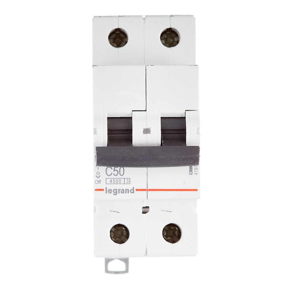 ������ ������ �������������� ����������� ��������� Legrand RX3 2P 50� ��� C 4,5 �� 230/400 � (419702)   ����