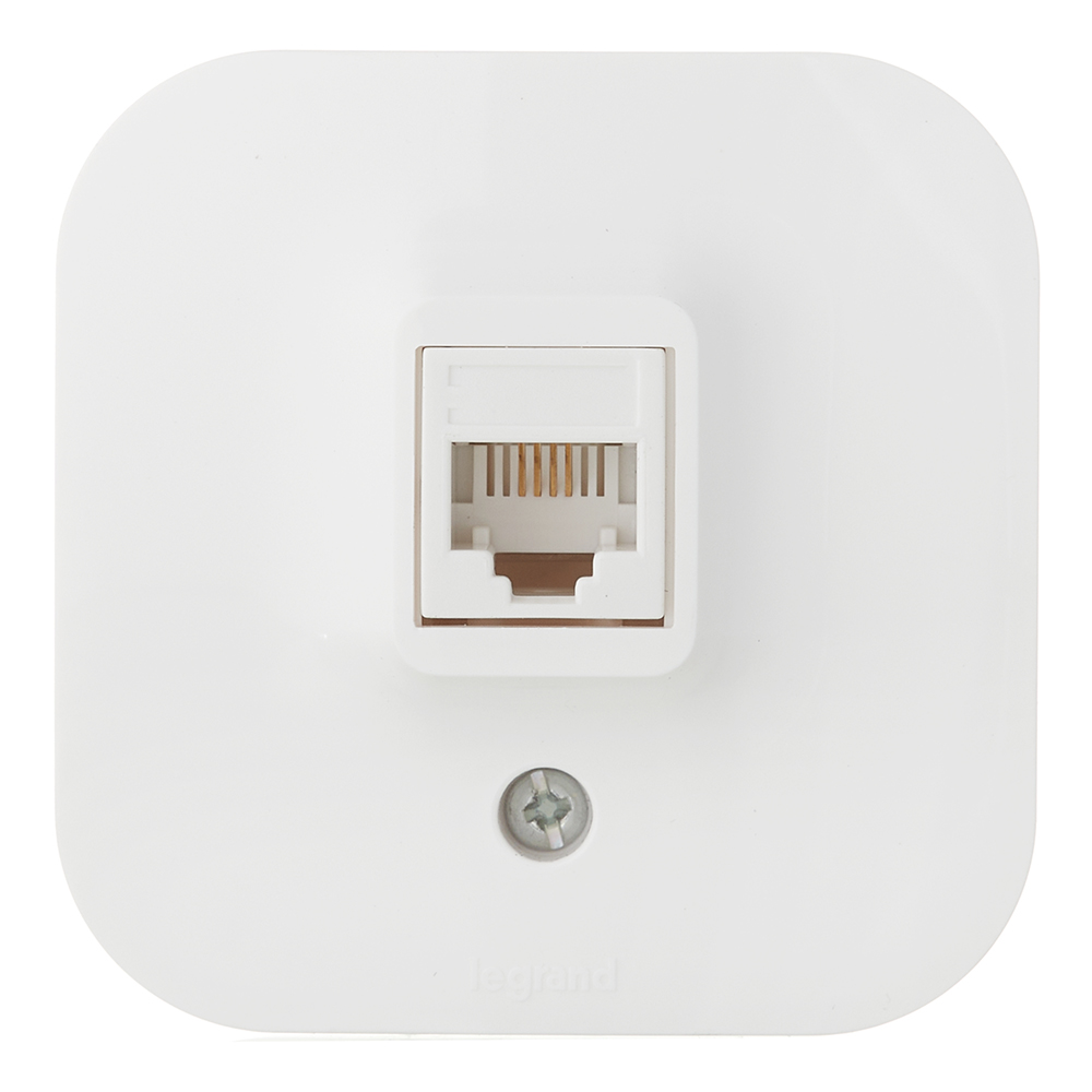 ������ ������ ������� ���������� Legrand Quteo ��������� ����� RJ11 (782214)   ����