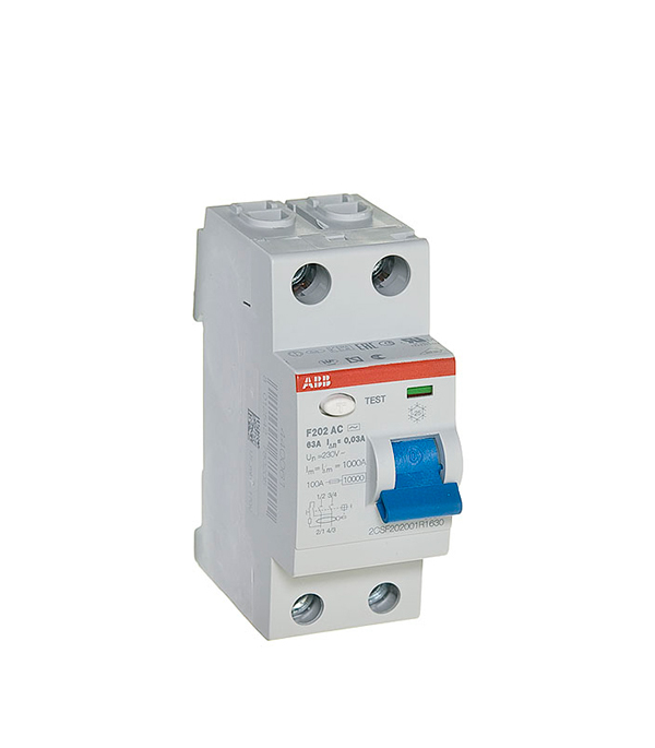 ������ ������ ��� ABB S F202 63� 1P+N ��� AC 30 �� 10 �� (2CSF202001R1630)   ����